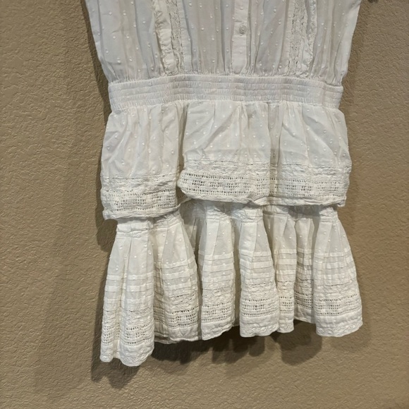 Maia Bergman Mery Dress white eyelet ruffles - Picture 11 of 12